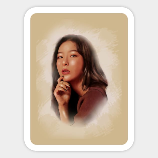 Seulgi red velvet kpop Sticker by Danwpap2